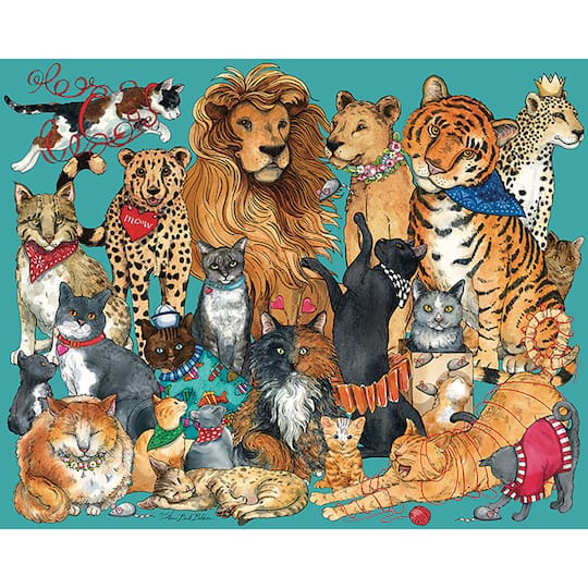 Hart Puzzles Cats, Cats, Cats by Sherri Buck Baldwin 1,000 Piece Jigsaw Puzzle